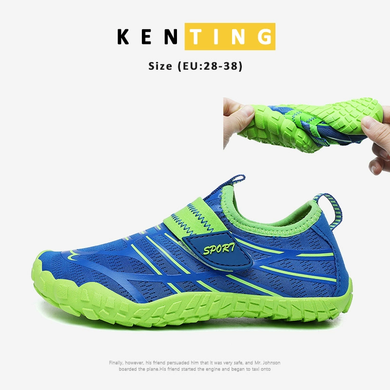 Трансграничная детская болотная обувь для мальчиков, пляжная обувь, быстросохнущая Нескользящая уличная походная обувь для скалолазания для девочек