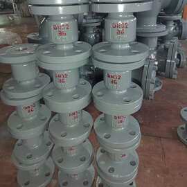 碳钢立式衬氟止回阀H42F-64C铸钢止回阀图片