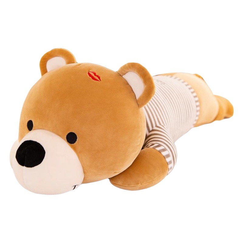 Almohada larga grande para dormir (oso muñeca) - Peluche, juguete infantil, regalo creativo, ideal para promociones en la calle, venta al por mayor