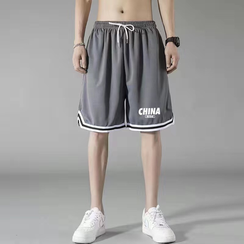 [리본 아이스 실크 쇼츠] CHINA 그레이