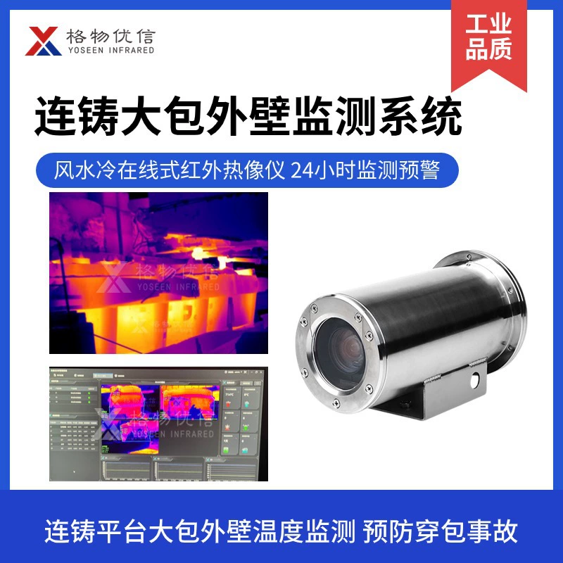 Ge Yuxin непрерывное литье большой пакет для мониторинга температуры внешней стенки в линейной тепловизионной камеры с воздушным и водяным охлаждением инфракрасный тепловизор