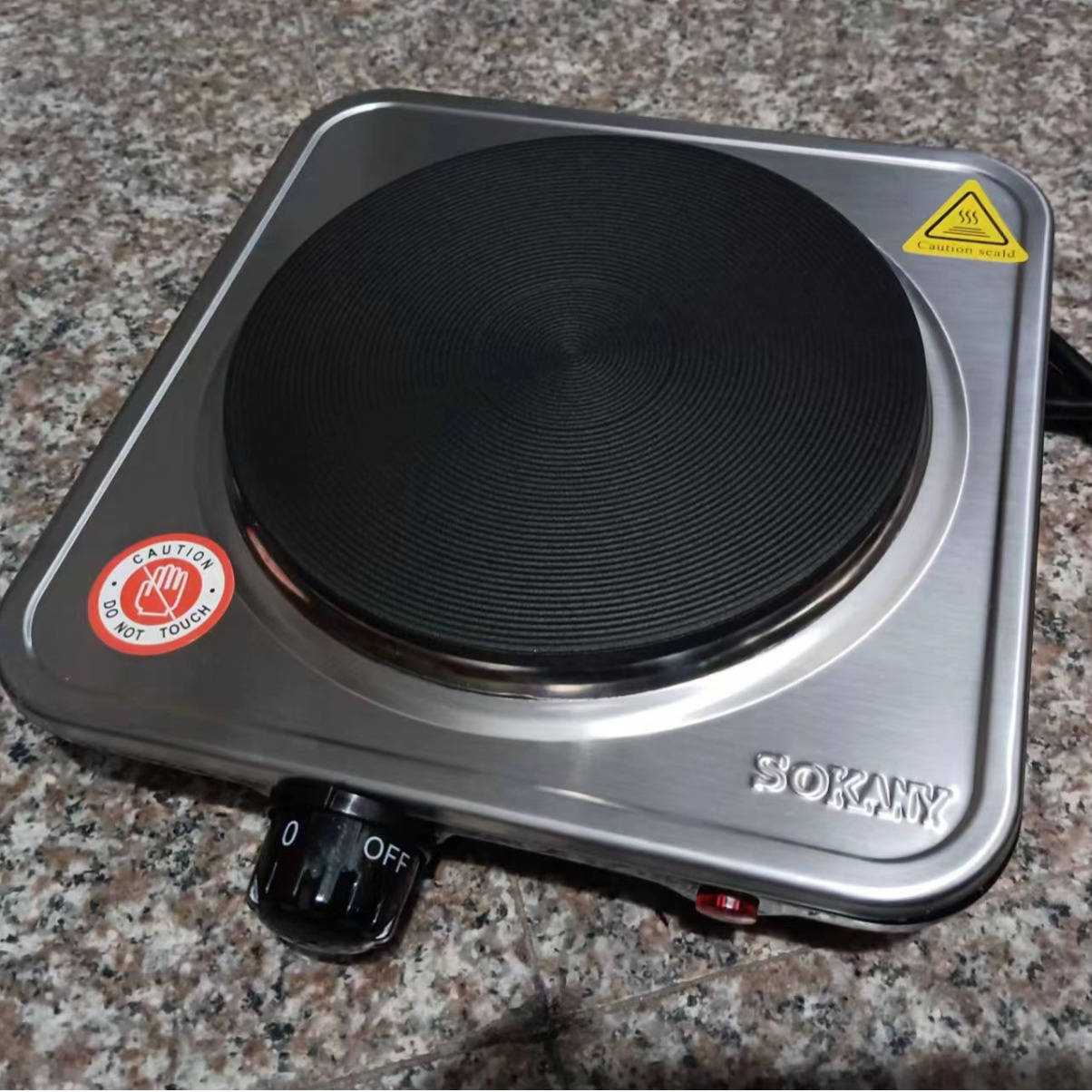 Cocina de inducción estándar estadounidense de 110 V, venta directa de fábrica transfronteriza, para uso doméstico, olla caliente y estufa eléctrica. image 2