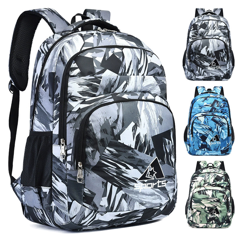 New trendy, lightweight, and casual backpack for students in grades 1-6. Durable, large capacity, suitable for travel and computer use.
