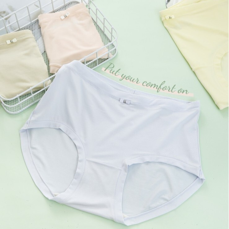 Daisy Girl 60 Count Modal Soft Women's Underwear Sweet and Non-Sensitive Silver Ion Antibacterial Bottom Crotch Briefs for Women