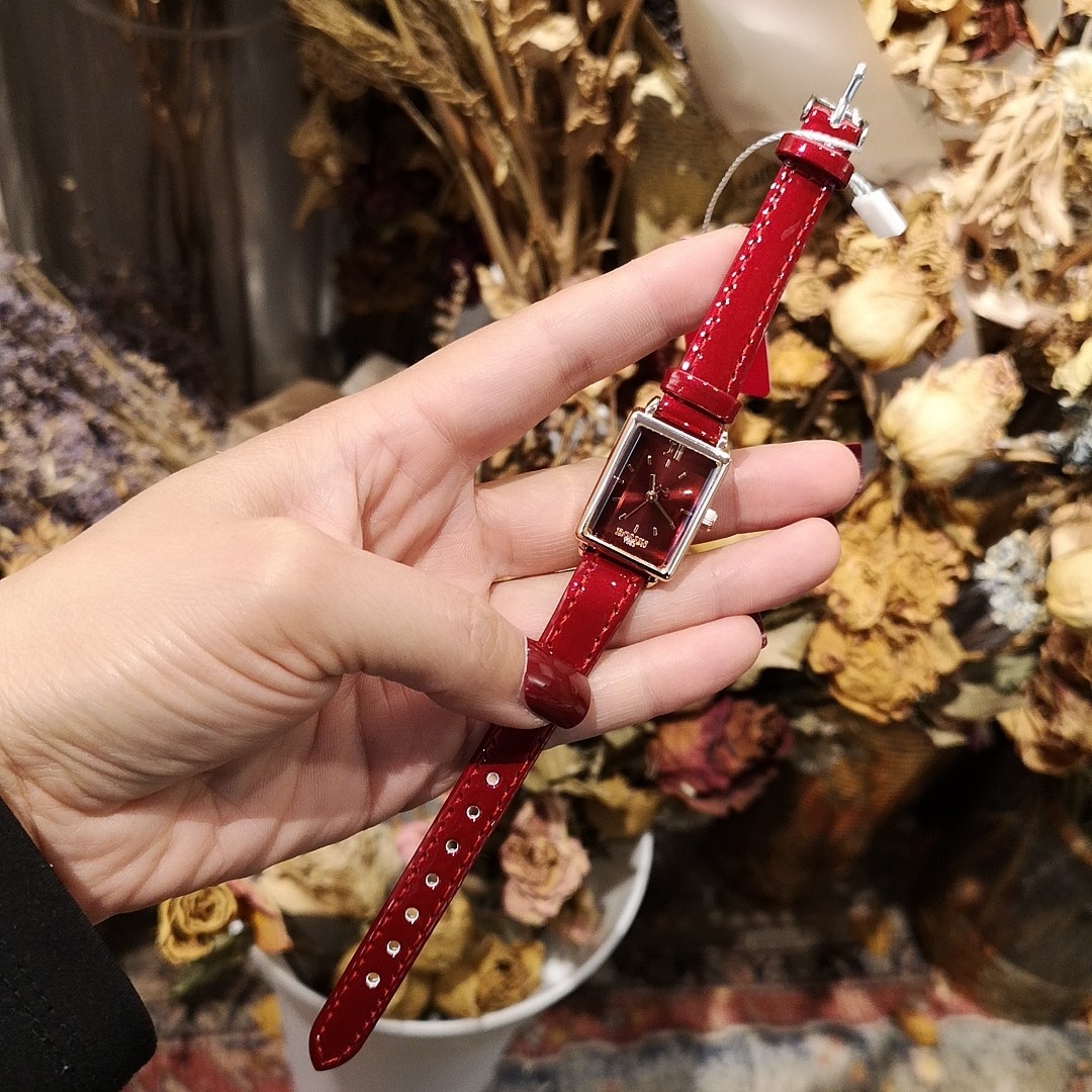 BOLUN博伦新款方形小巧皮带石英韩版淑女白领女表手表厂家批发|ms
