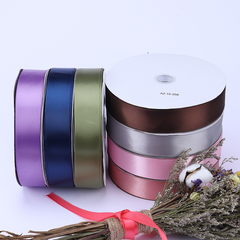 3cm cinta de poliéster arco diy cinta boda fresco ramo de la torta caja de regalo embalaje ropa accesorios color cinta de seda