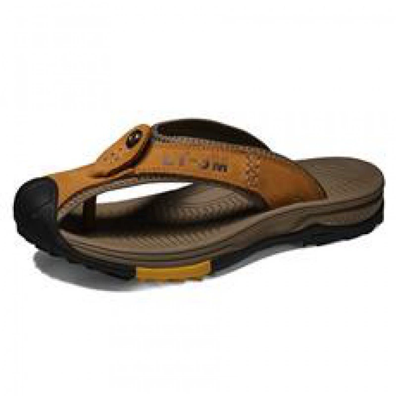 7223 Трансграничные сандалии-Шлепанцы из воловьей кожи с большим док-слоем 38-46