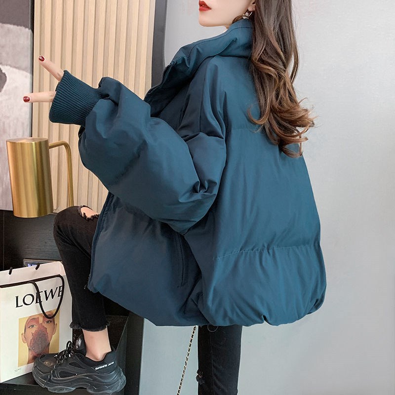 Thickened Cotton Padded Clothes Cotton Padded Clothes Outerwear Women Winter New Korean Version Loose And Thin Student Versatile Bread Clothes Women Fashion