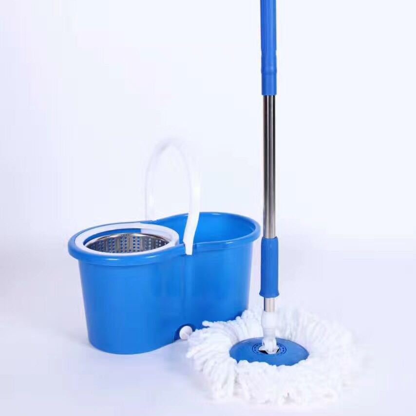 Fuente transfronteriza barril en forma de ocho para uso doméstico sin lavado a mano conjunto de barril de trapeador giratorio de doble uso conjunto de barril de trapeador seco y húmedo