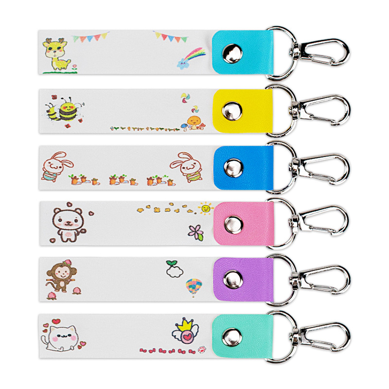 Sello de ropa para niños, hebilla de cuero manuscrita en blanco, pegatina de nombre, hebilla de bolsa de libro de algodón, hebilla colgante, taza de agua, nota de nombre minimalista