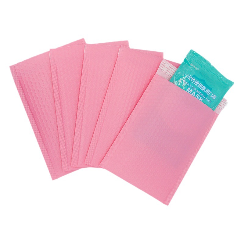 Bolsa de burbuja coextruida película expresa bolsa sobre bolsa color negro impermeable engrosada embalaje bolsa de burbuja a prueba de golpes bolsa autoadhesiva