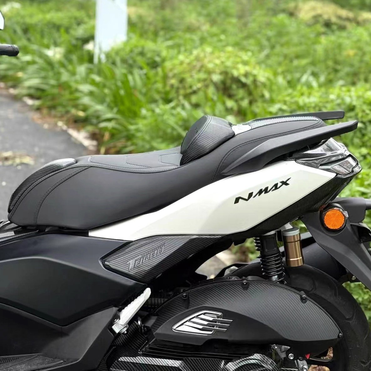 Suitable for 25-26 Models of Yamaha Nmax155 V3 Modified Indonesian Version Seat Cushion, Heightened Lumbar Support Seat Cushion