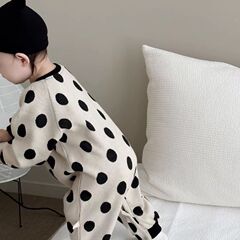 婴儿针织爬服男宝秋装韩版周岁宝宝连体衣打底秋季哈衣幼儿包屁衣
