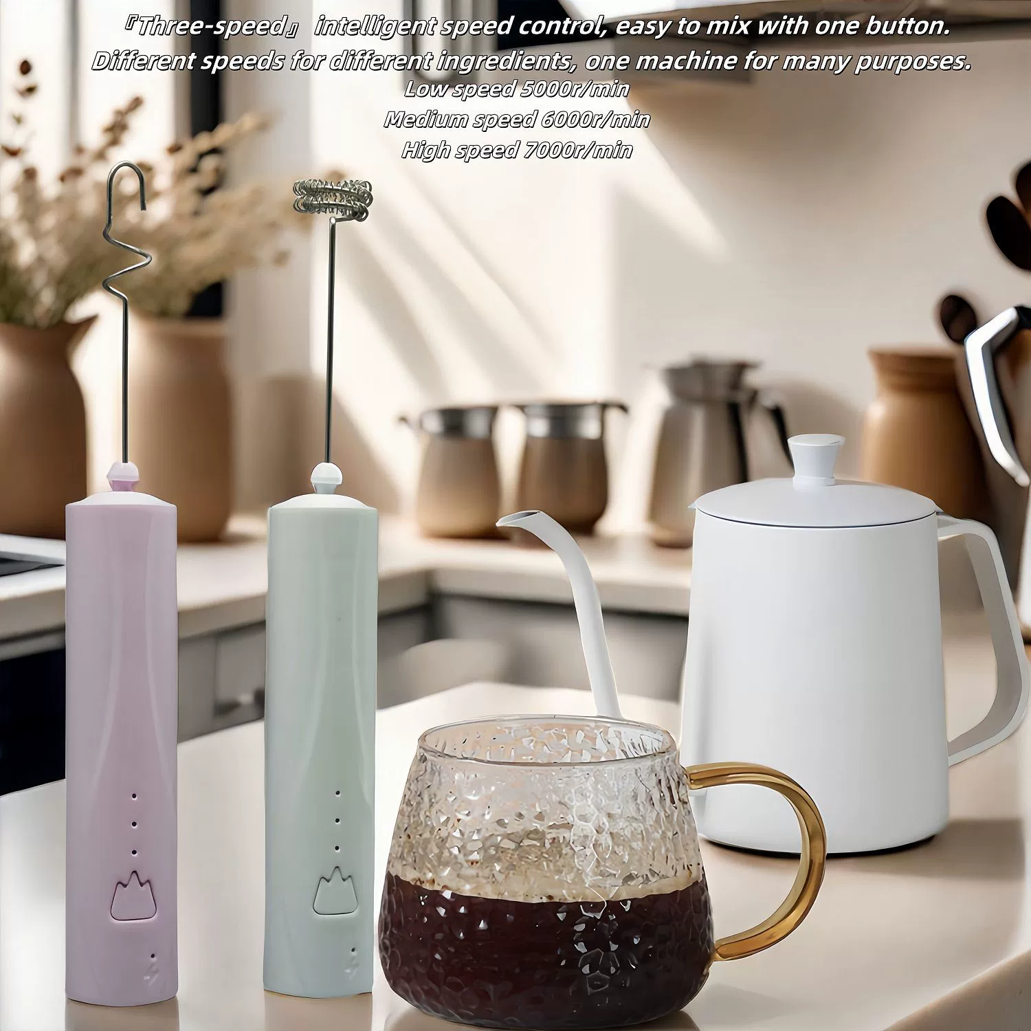 Electric cream handheld mixing stick for home use
