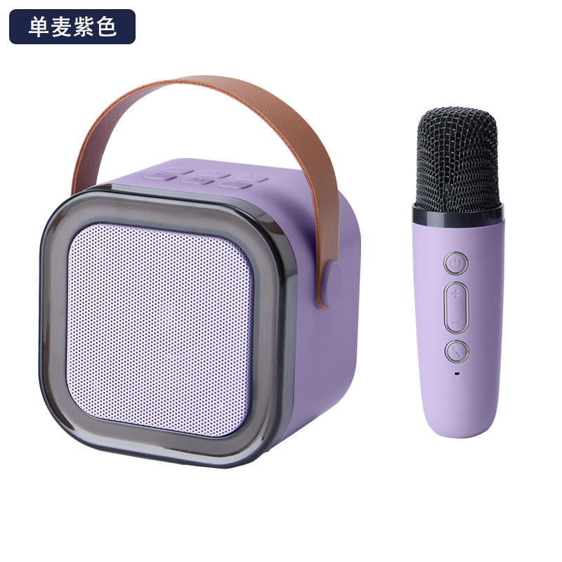 K12蓝牙音响迷你便携K歌麦无线蓝牙一体机卡拉OK唱歌点歌家庭KTV|undefined