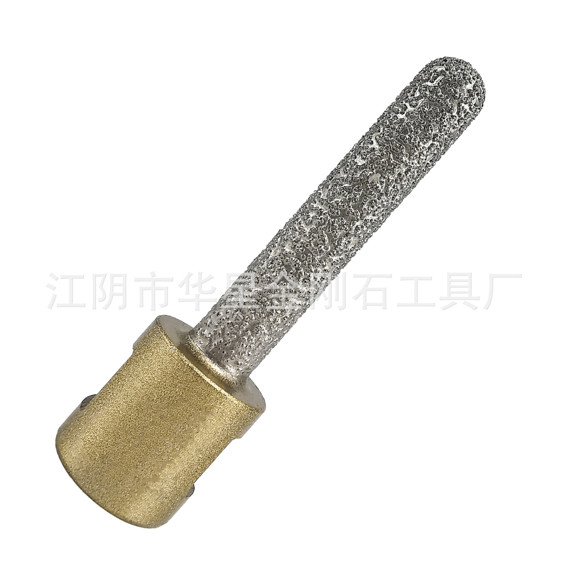 钎焊铣刀M14直刀鼓轮直立铣刀磨头指型钻头磨具直径10mm