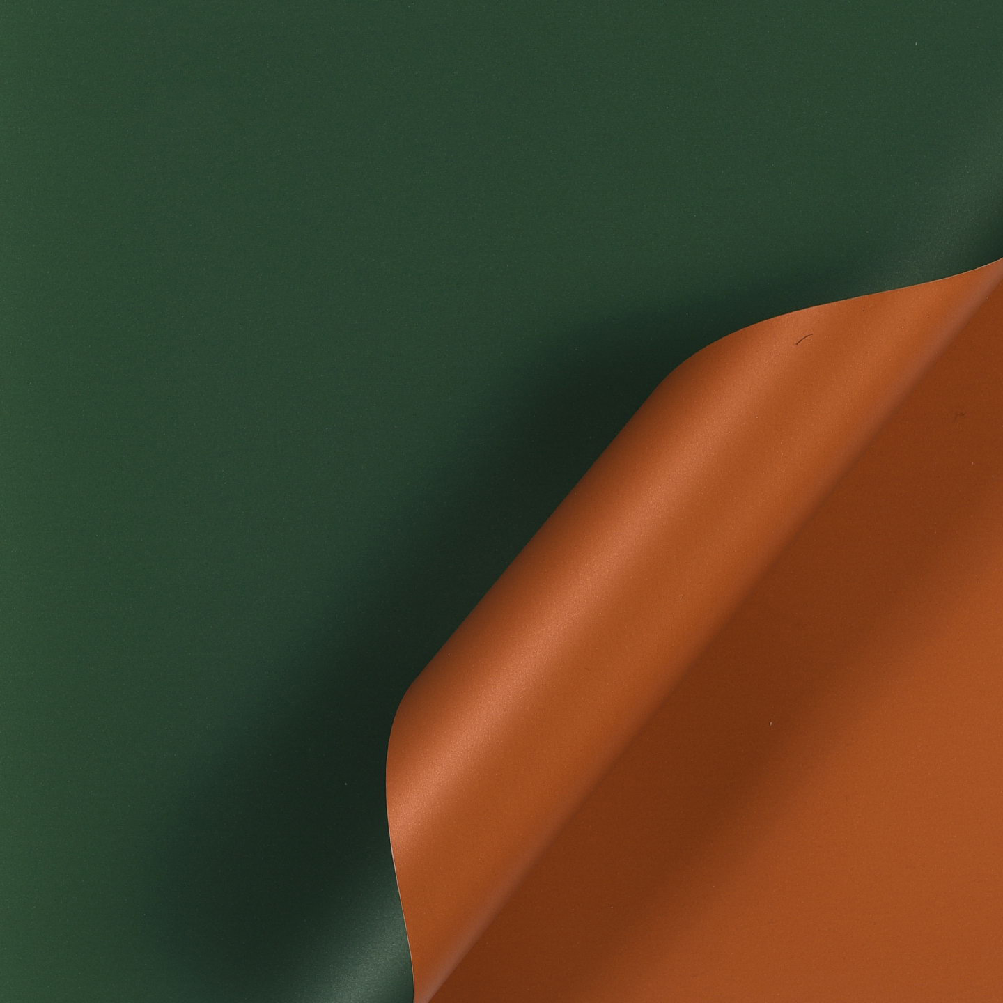 Li Zhiran Papel Ouya impermeable bicolor 56*56 Apertura de la canasta de flores Material Ramo Papel de embalaje al por mayor Spot