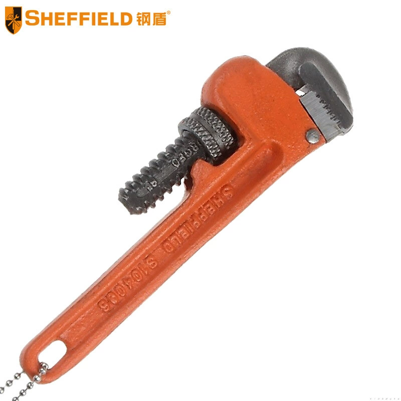 Стальной щит S104006 Трубный ключ Большой сверхмощный сантехнический ключ Инструмент для ремонта сантехники Трубный ключ Инструмент для ремонта труб