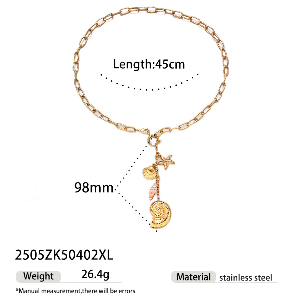Tena collar de acero inoxidable europeo y americano dulce y fresco estilo chica caliente todo fósforo diseño de nicho colgante de cerámica colgante joyería transfronteriza
