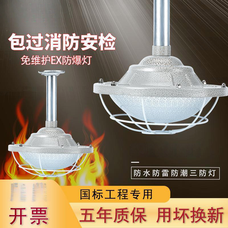 National Standard LED Explosion-Proof Lights for Factories, Workshops, Warehouses, and Gas Stations (Manufacturers)