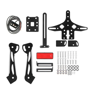 KAWASAKI Z1000 10-13 Arxa Nömrə Çərçivəsi Dönmə Siqnal Braketi