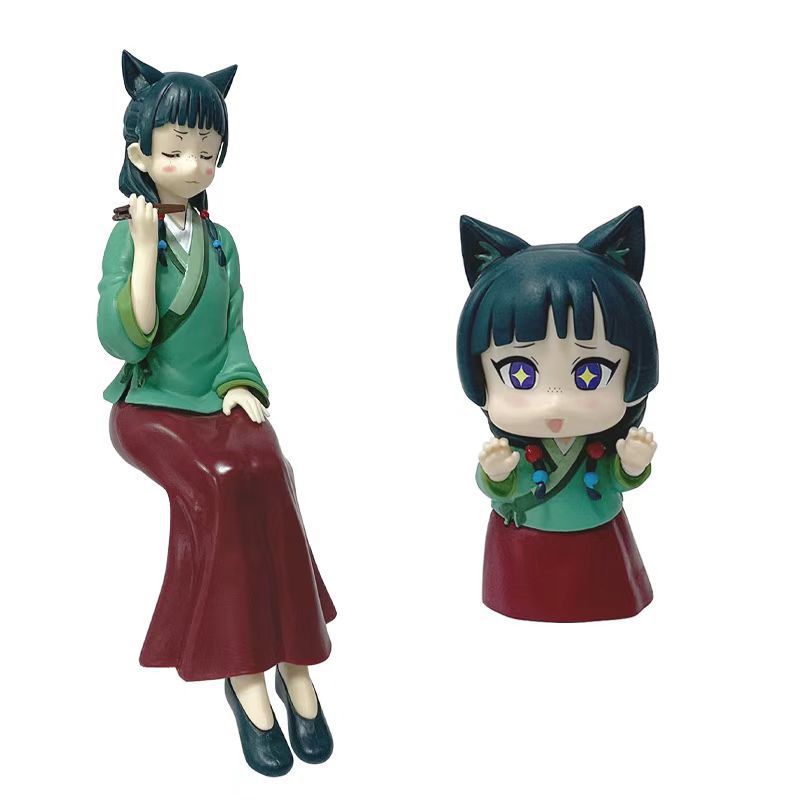 猫猫 药屋少女的呢喃动漫卡通摆件 站姿药屋少女桌面摆件