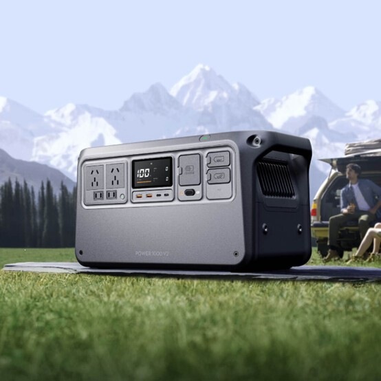 Dji Power 1000 V2 Outdoor Power Supply Suitable for Camping, Rvs, Home Use, Drone Power Supply, and Energy Storage Stations Dji Power 1000 V2 Outdoor Power Supply Suitable for Camping, Rvs, Home Use, Drone Power Supply, and Energy Storage Stations