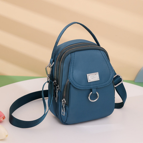 Women's small bag  new fashion casual candy color one-shoulder crossbody bag simple Korean style mobile phone bag