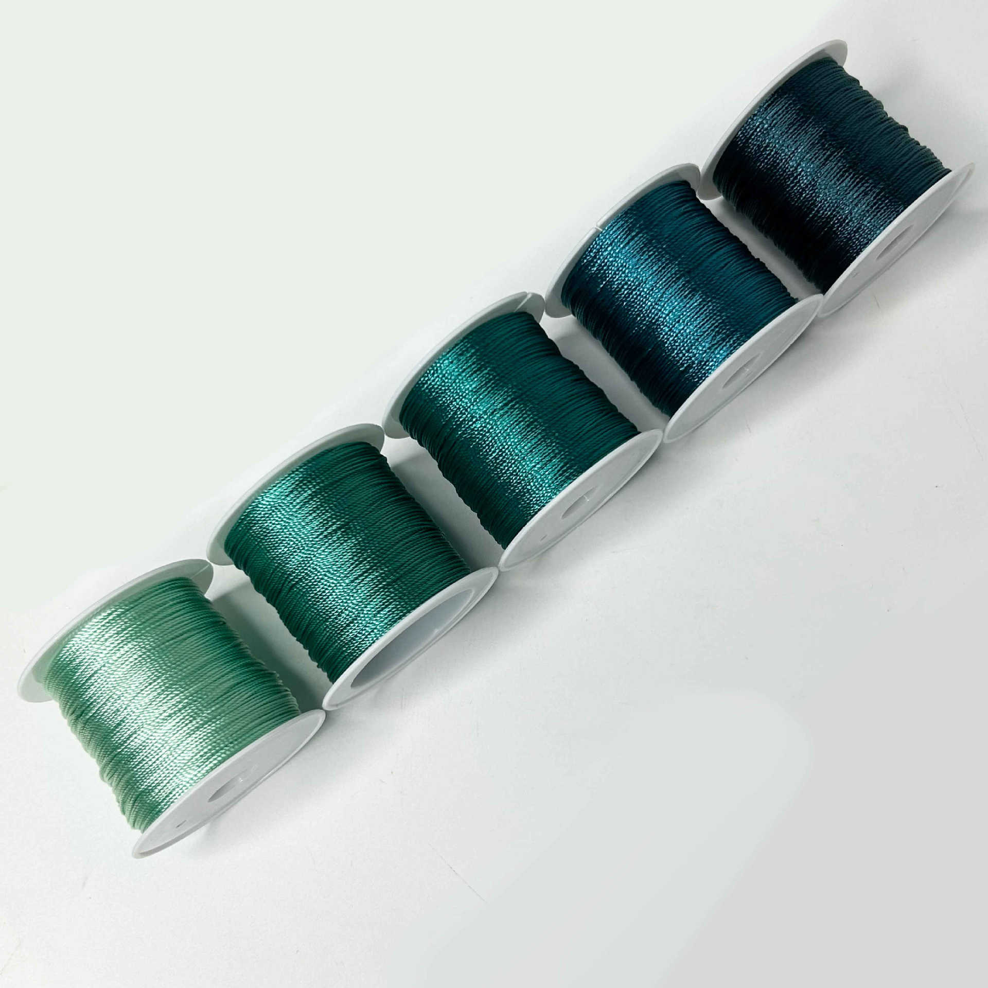 12 hilos de alambre trenzado hilo rojo hilo de color Morandi cuerda trenzada collar cuerda cuerda trenzada a mano material de bricolaje