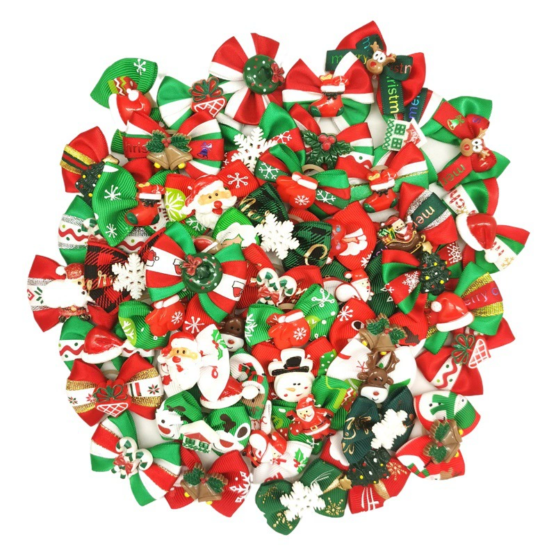 Амазонка горячие рождественские головные уборы домашних животных цветочные заколки для волос