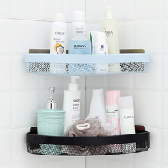 浴室三角置物架免打孔壁掛貼牆沐室置物架收納架衛生間轉角三角架