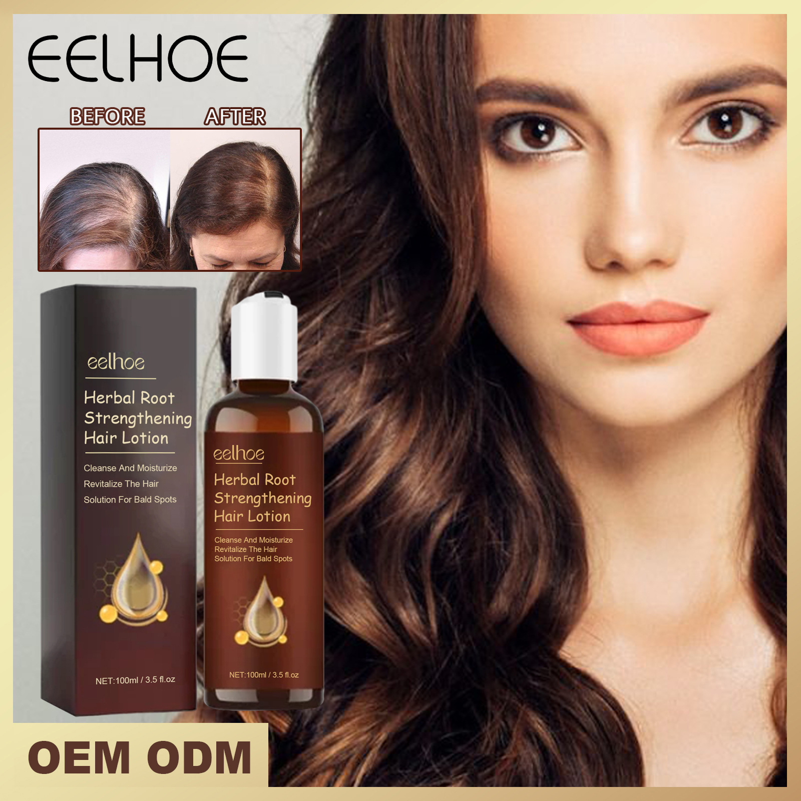 Root  Herbal lotion Fixing Dense Line Repairing, Tough, Moisturizing, Hair Loss Prevention_voghion.com