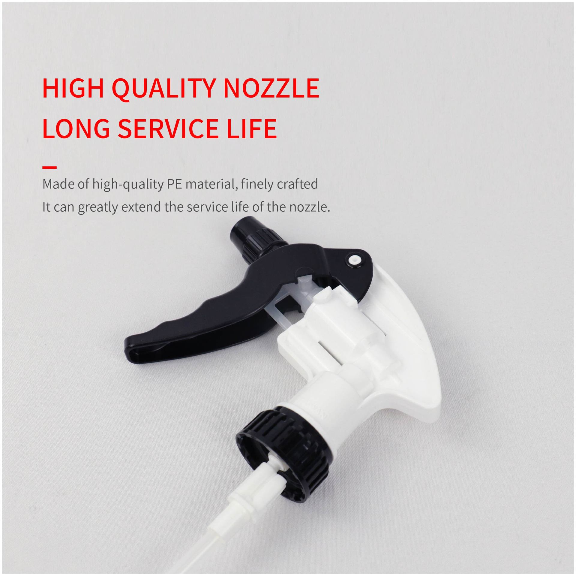 Cross-Border Acid and Alkali Resistant Foam Spray Bottle Car Beauty Car Wash Cleaning Supplies Transparent Spray Head