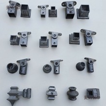 铁艺单根组装楼梯立柱扶手围护栏杆配件铝制毛坯高麦太保