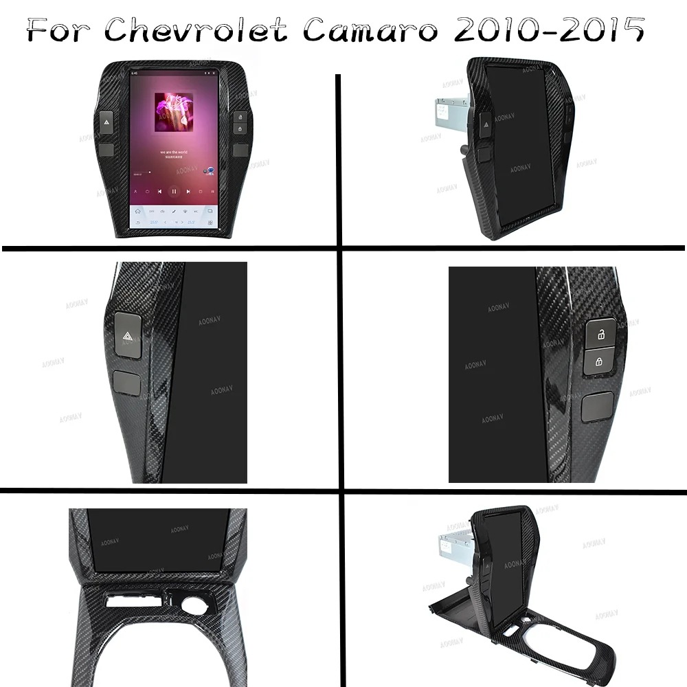 Suitable for Chevrolet Camaro 2010-2015 Multimedia Car Vertical Screen Modified Navigation Media Player