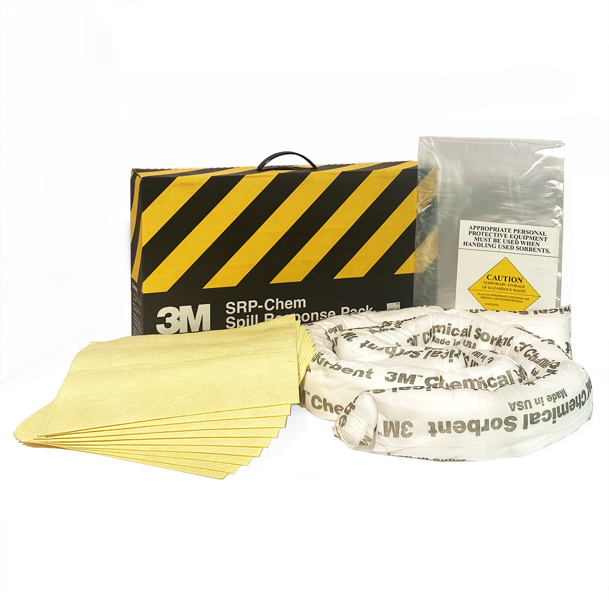 3M paquete de tratamiento de emergencia de fuga química SRP-CHEM combinación de tratamiento de emergencia de fuga 3 set/box