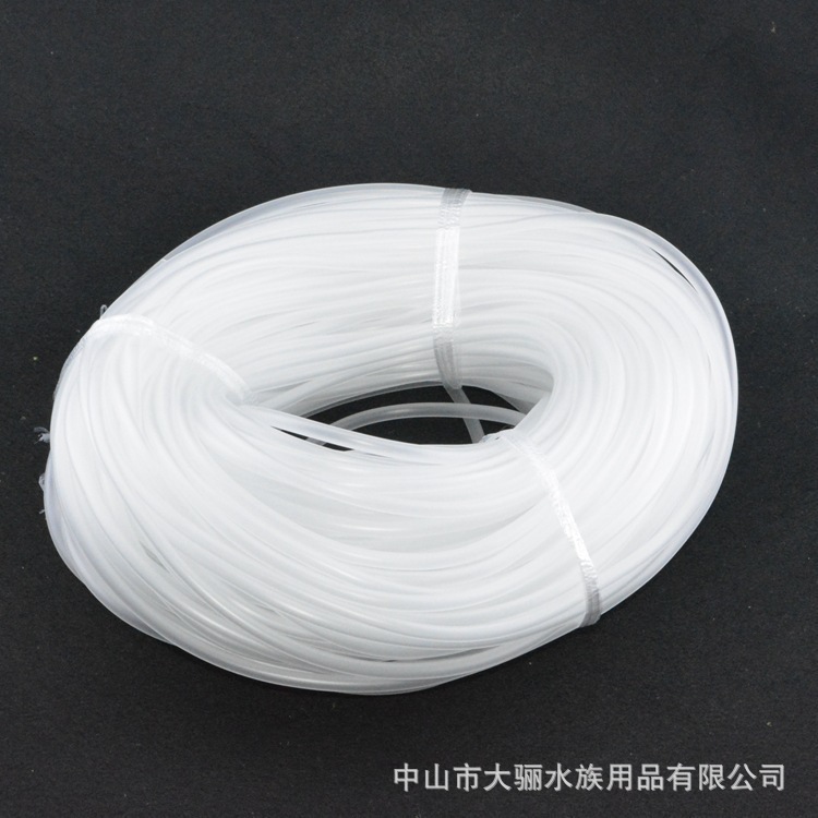 Tanque de peces tubo de oxígeno diámetro exterior interior 4 × 6mm manguera de la bomba de aire acuario aireador tubo accesorios de la bomba de aire sobre 100 m/paquete