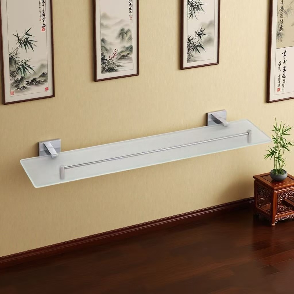 Fabricante directo de limpieza de seis piezas de colgantes de baño, estante de papel de aluminio, barra de toallas, estante de tazas