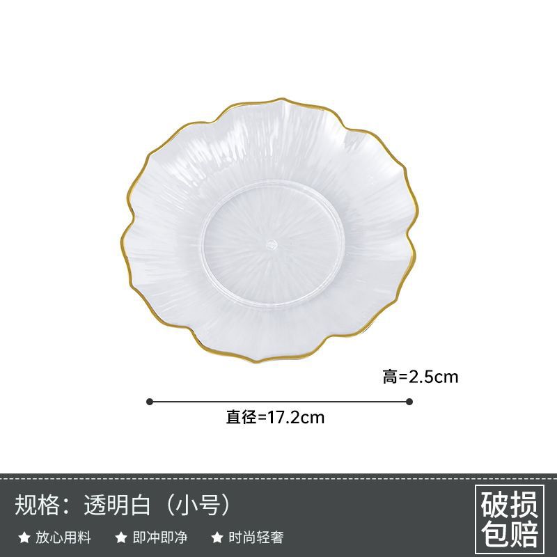 Mesa de té de sala de estar multi-capa de platos de frutas con dulces en la recepción de platos de bocadillos salón de belleza refrigerios de frutas decoración image 6