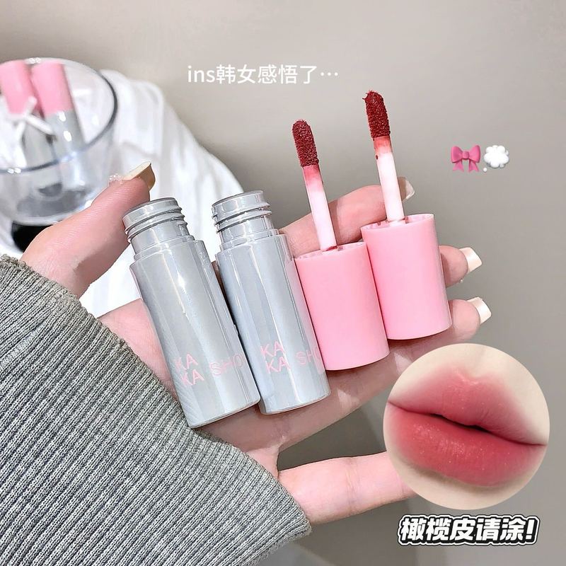 kakashow蝴蝶系列唇釉柔雾哑光口红防水不易沾杯素颜显白唇彩唇泥|undefined