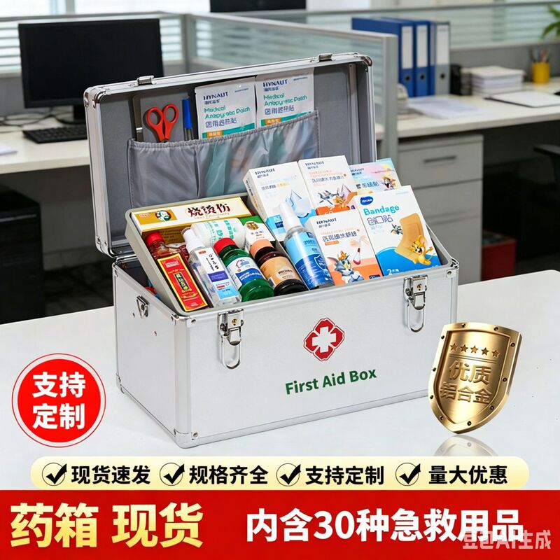 10inch 12inch 14inch 16inch Household Medicine Box Multi-Layer Storage Box Enterprise Emergency Box First Aid Box Large Capacity