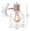 Retro creative sconce for corridor for gazebo, sheet for bed, lights, Chinese style