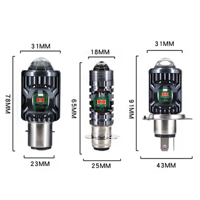 electric car LED headlight H4: Motorcycle headlights, headlights
