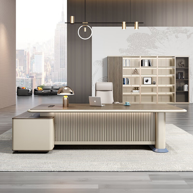 Live Streaming Room Office Boss Desk Company Executive Single-Person Desk Computer Desk Modern Minimalist