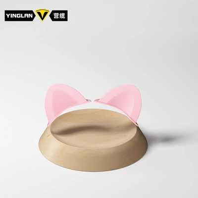 Dəbilqə (Kaska) aksesuarları – Helmet Lens Cute Cat Ears - no-specifications-cat-ears-pink