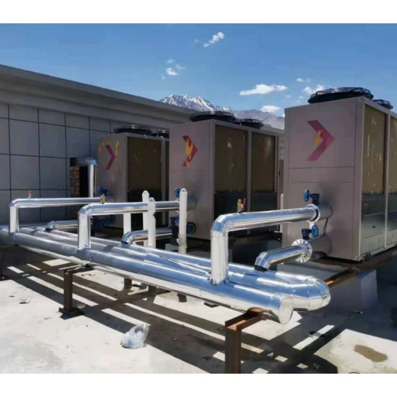 Тепловой насос Fenny 30 л.с. с воздушным тепловым насосом, 800 кв.м, коммерческое двухзвеноное оборудование с частотным преобразователем постоянного тока для низкотемпературного отопления