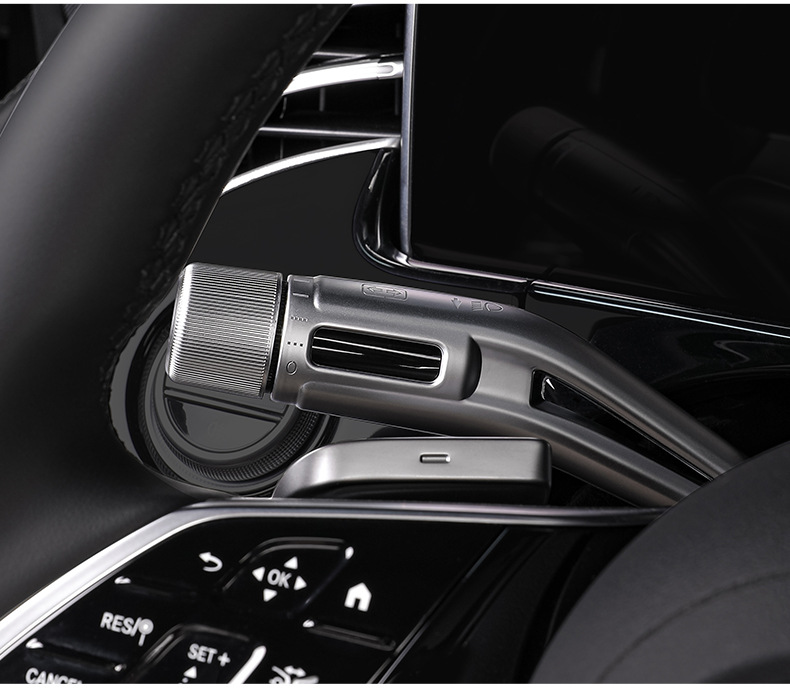Suitable for Mercedes-Benz E-Class E300Lglcc260Ls-Class Modified Parts, Gear Shift Lever Cover, Wiper Brush Decorative Sticker