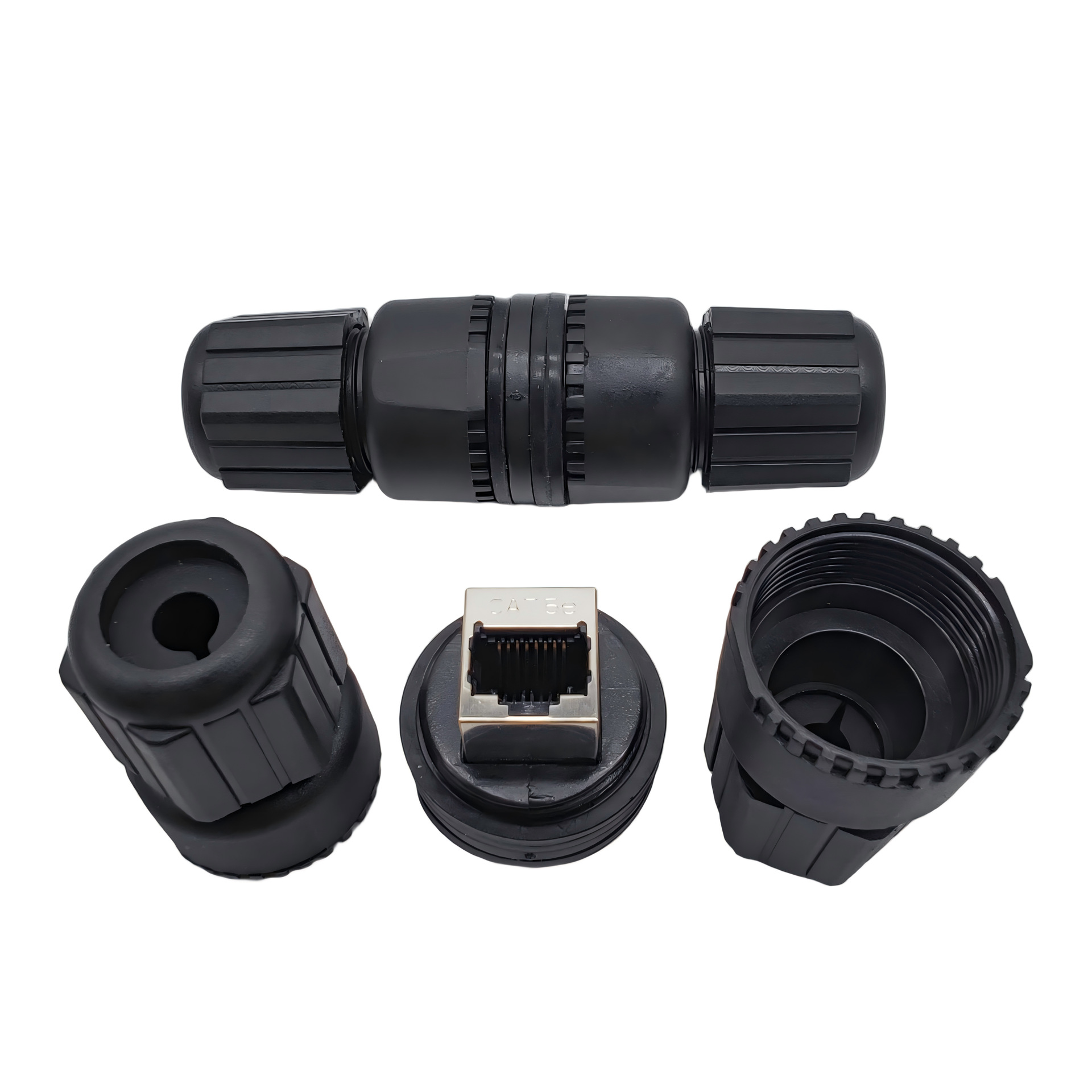 M25����������RJ45��̫��8P8C�����߶Խ��ӳ���ˮ��������������