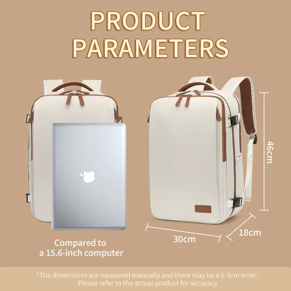 High-end wear-resistant cross-border backpack, simple and stylish business USB computer bag, student schoolbag, large-capacity backpack
