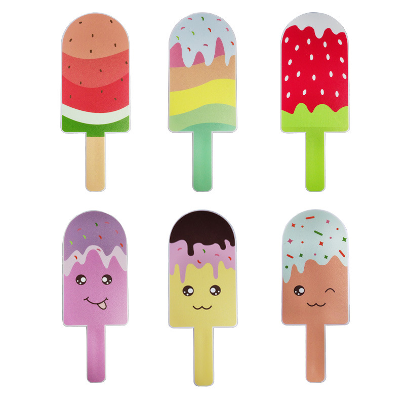 Mini creativo helado cojín de aire peine helado serie airbag peine lindo dibujos animados shunfa portátil masaje peine